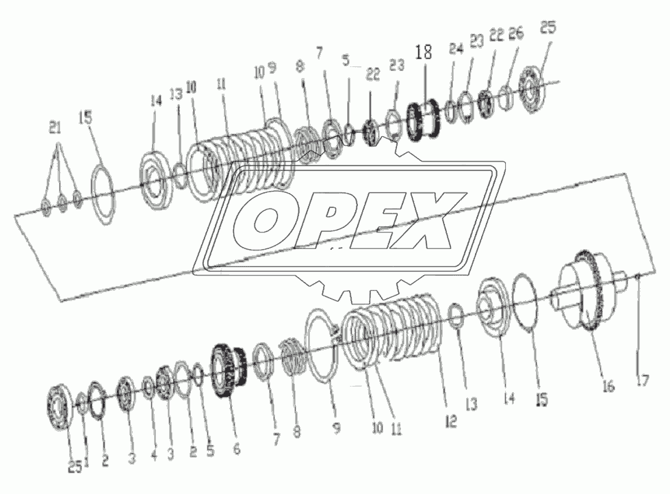 GO FORWARD LOW-END CLUTCH (370804)