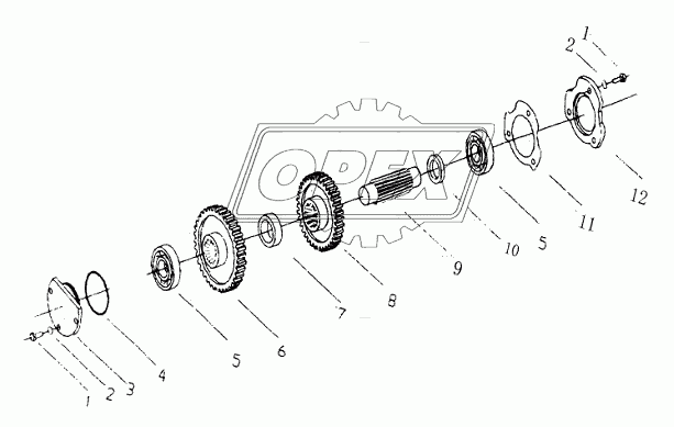 DUMMY SHAFT PARTS I (370804)