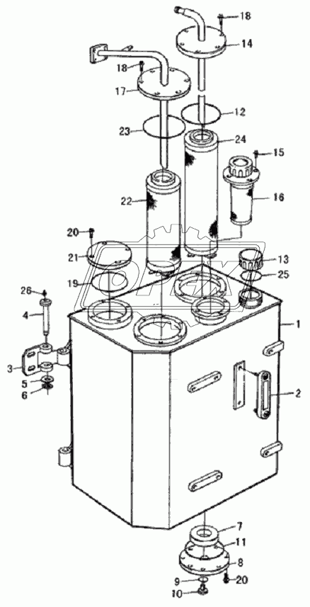 HYDRAULIC TANK ASSEMBLY