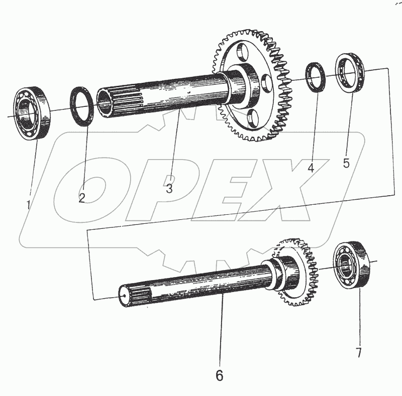  3RD SHAFT для 50F