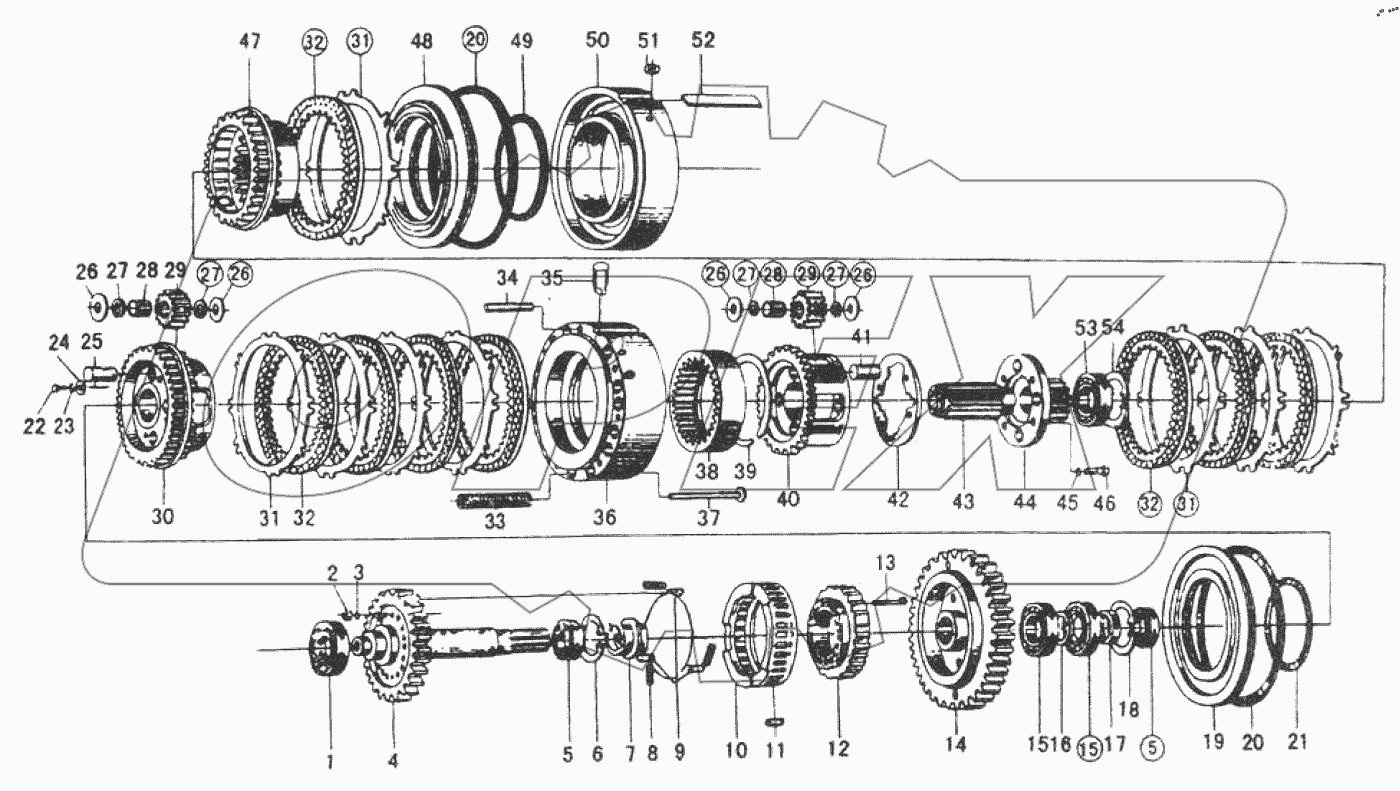  4RD SHAFT(I) для 50F