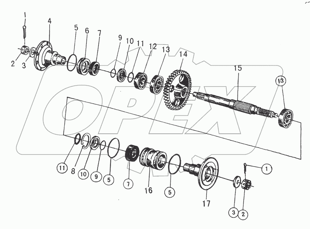  5RD SHAFT для 50F