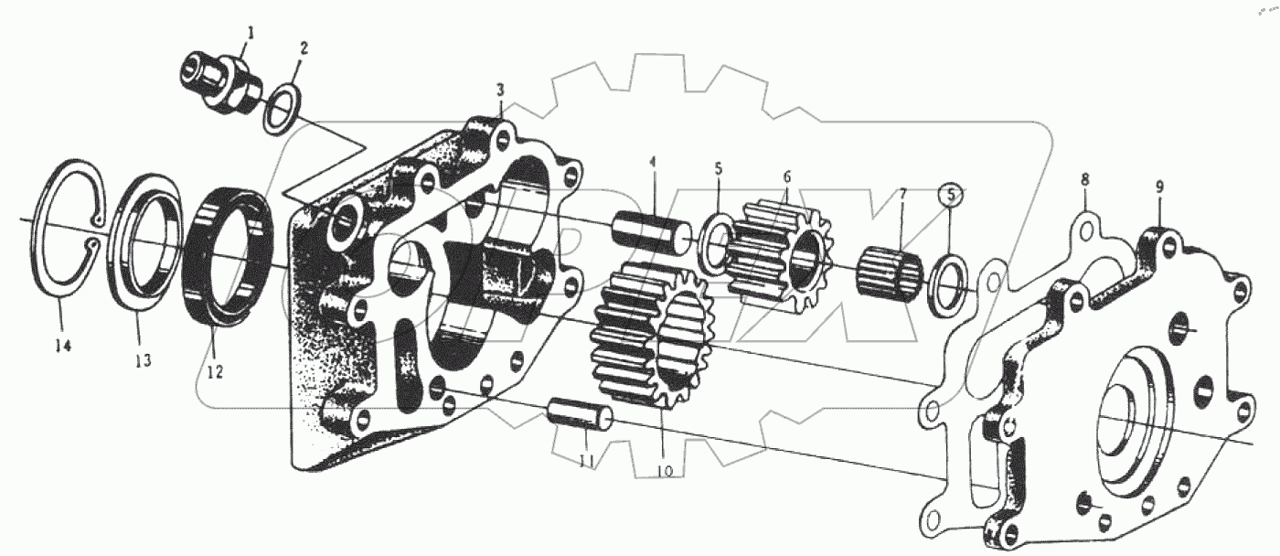  PUMP CHANGE ASSEMBLY для 30F
