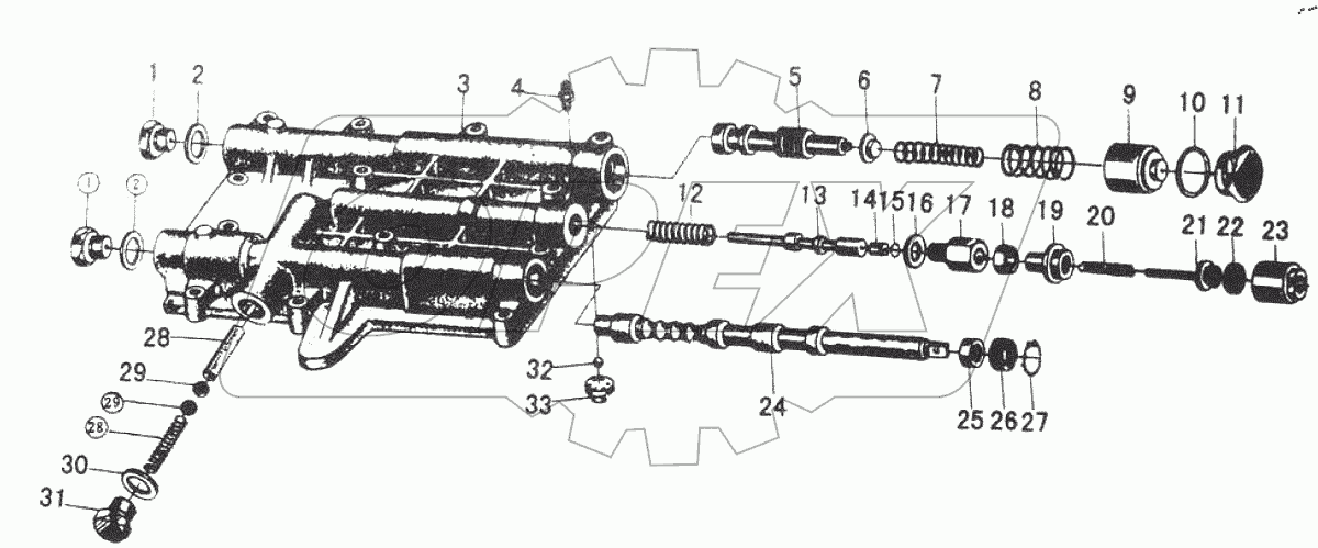  TRANSMISSION CONTROL VALVE для 30F