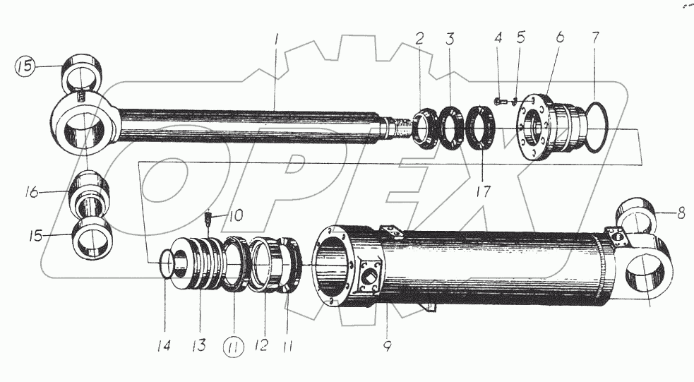  DUMP CYLINDER для 30F
