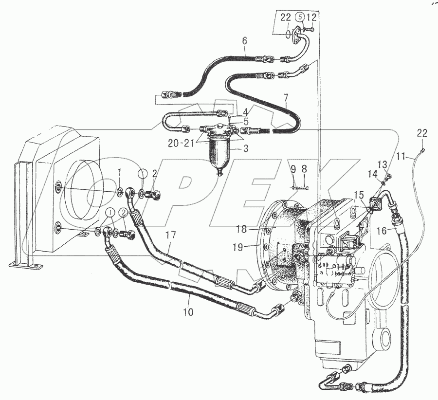  TORQUE CONVERTER SYSTEM для 30F