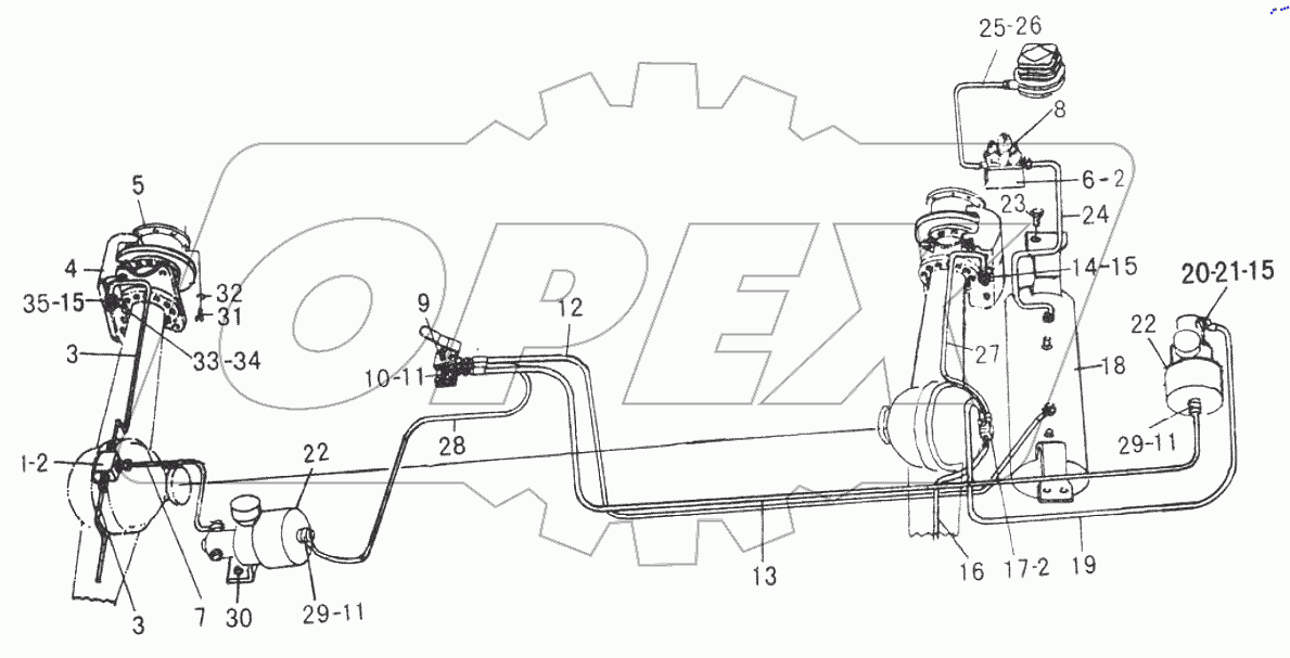  FOOT BRAKE SYSTEM для 30F