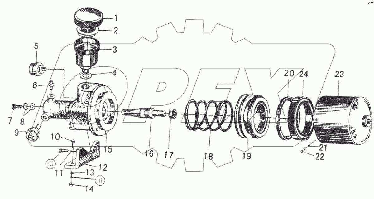  BRAKE BOOSTER для 30F