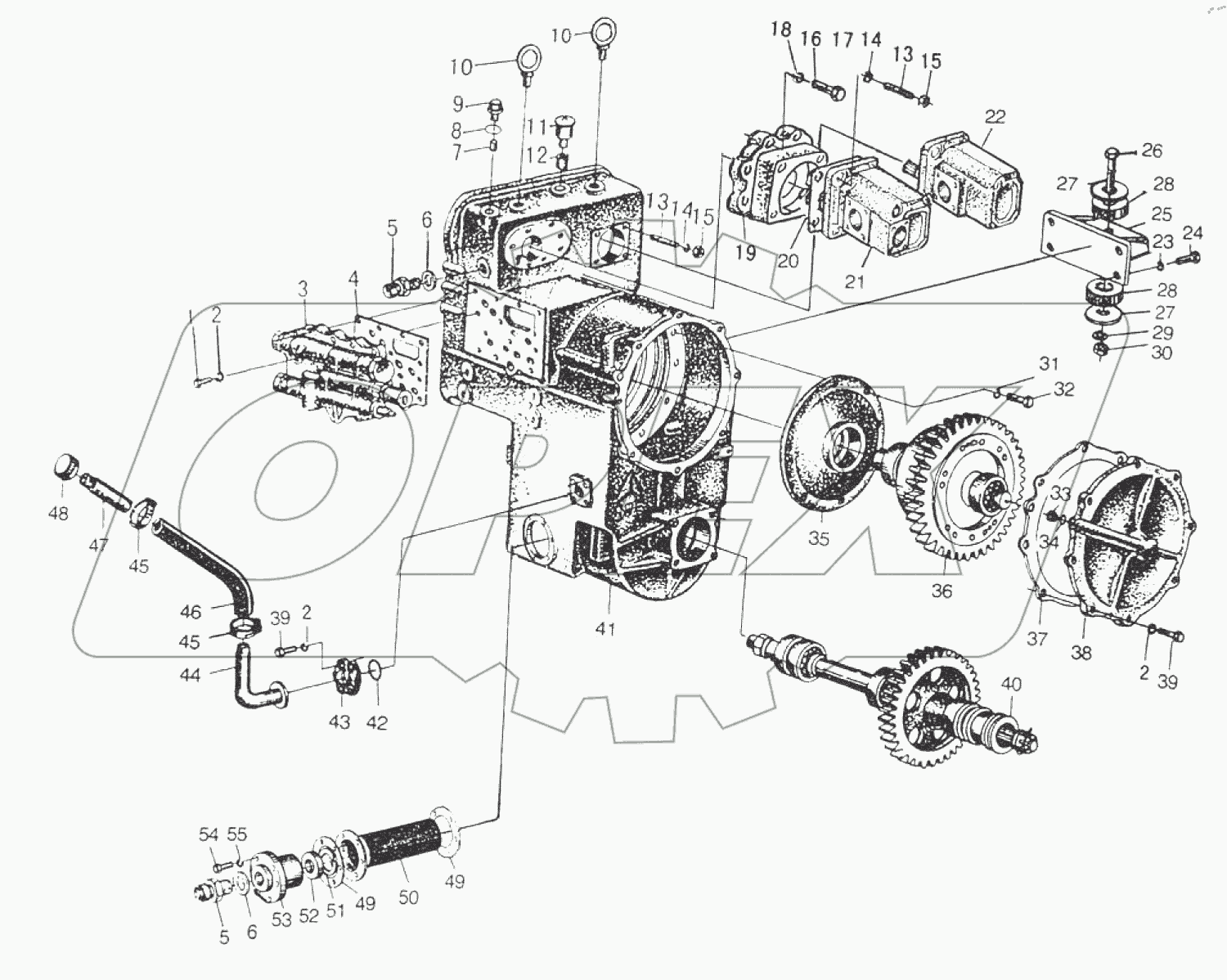 TRANSMISSION(I) для 30F