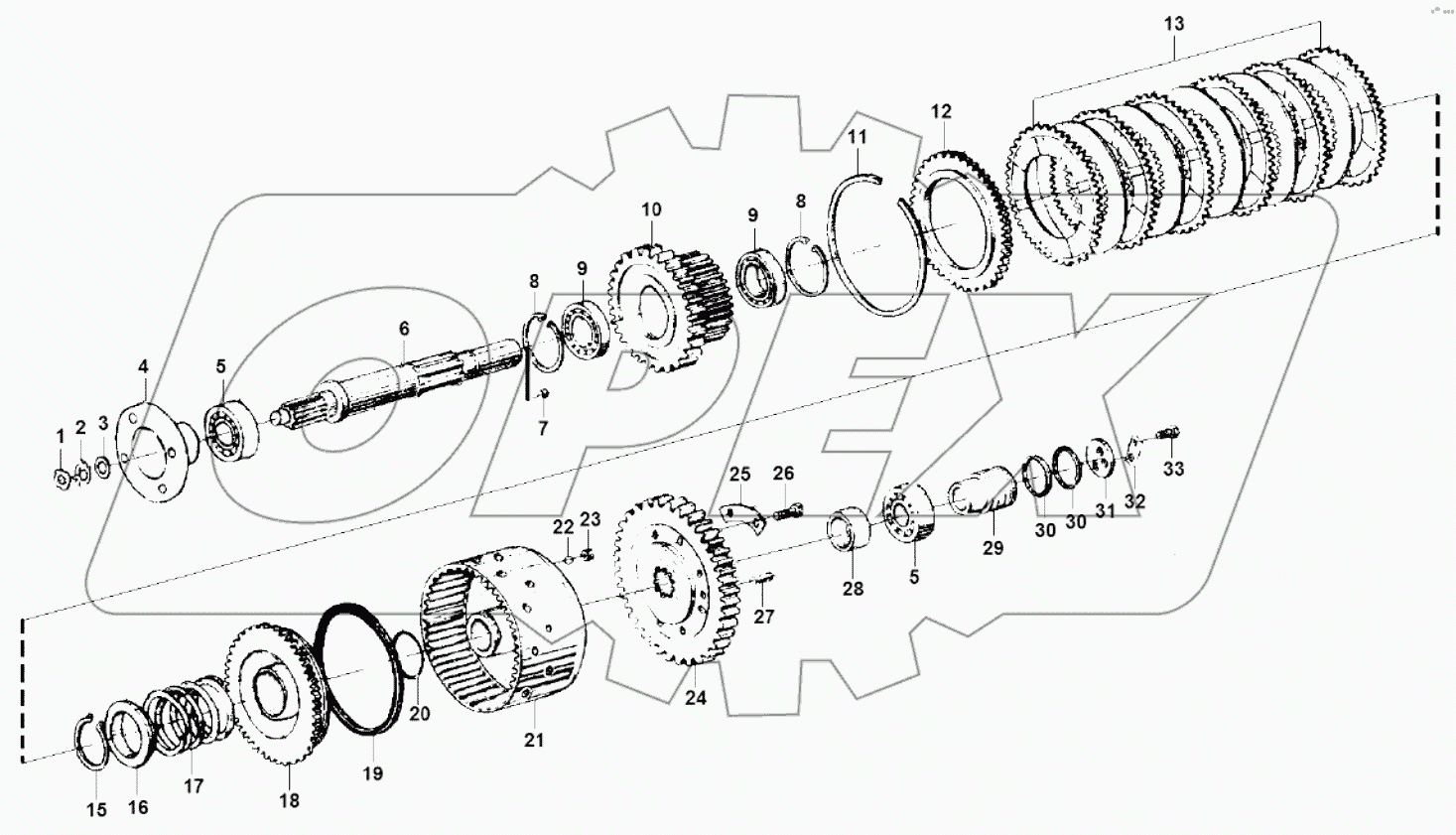  Input shaft (330101)