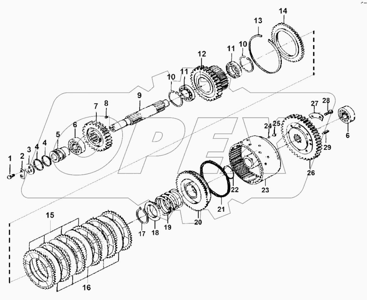  Drive shaft (330101)