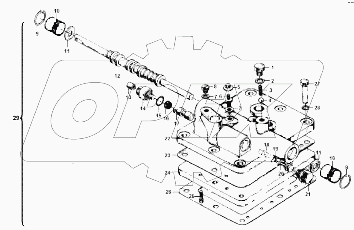  Shift control valve (330101)