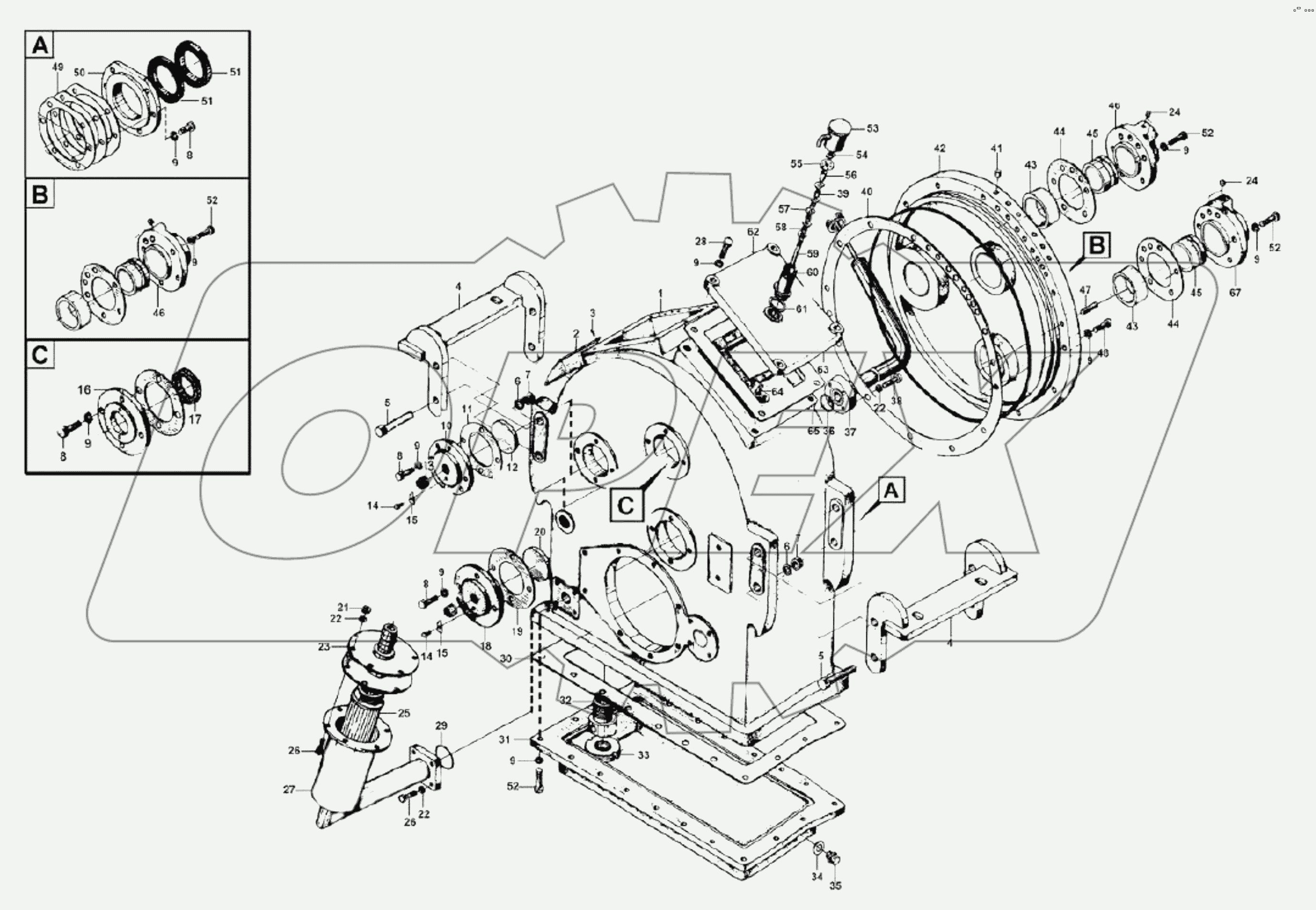 Transmission housing (330101)