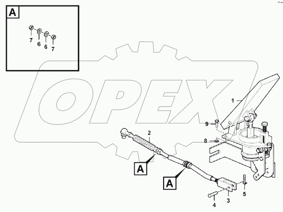  Accelerator pedal assembly