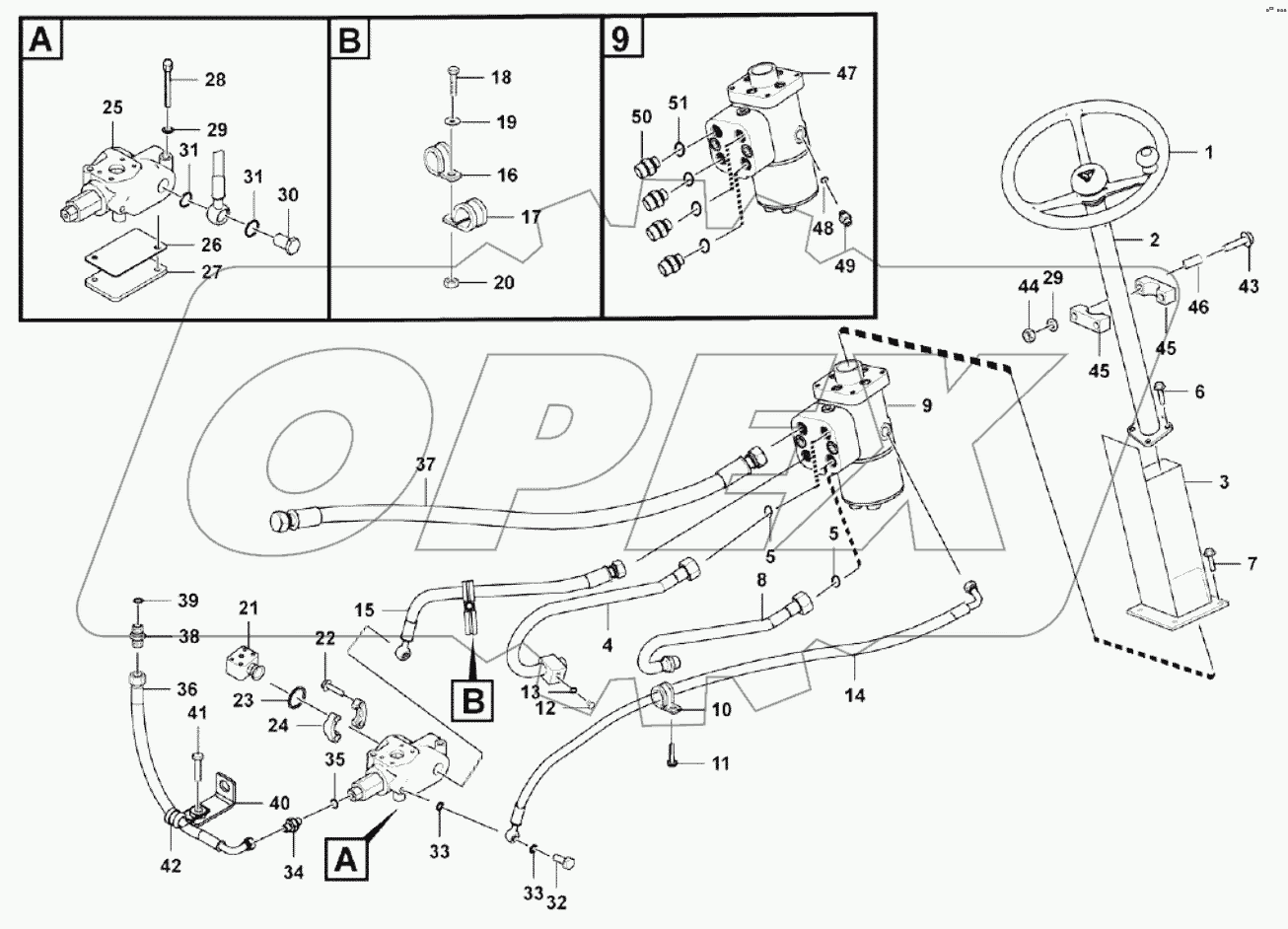  Steering gear system