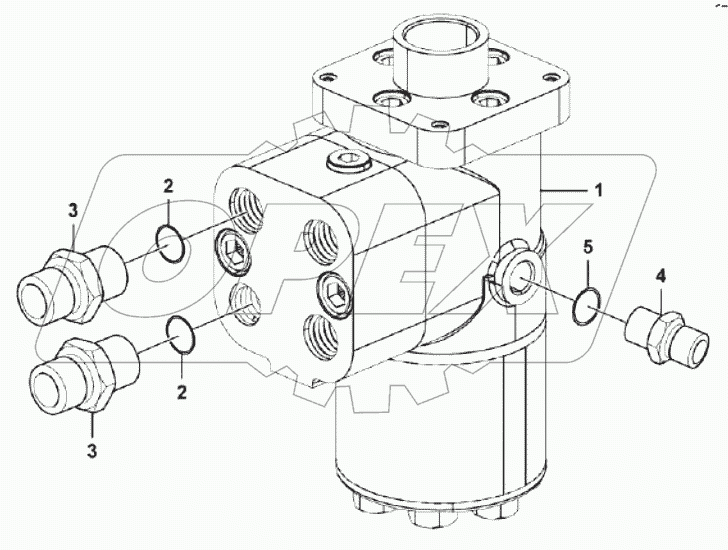  BZZ6-630A Steering gear system