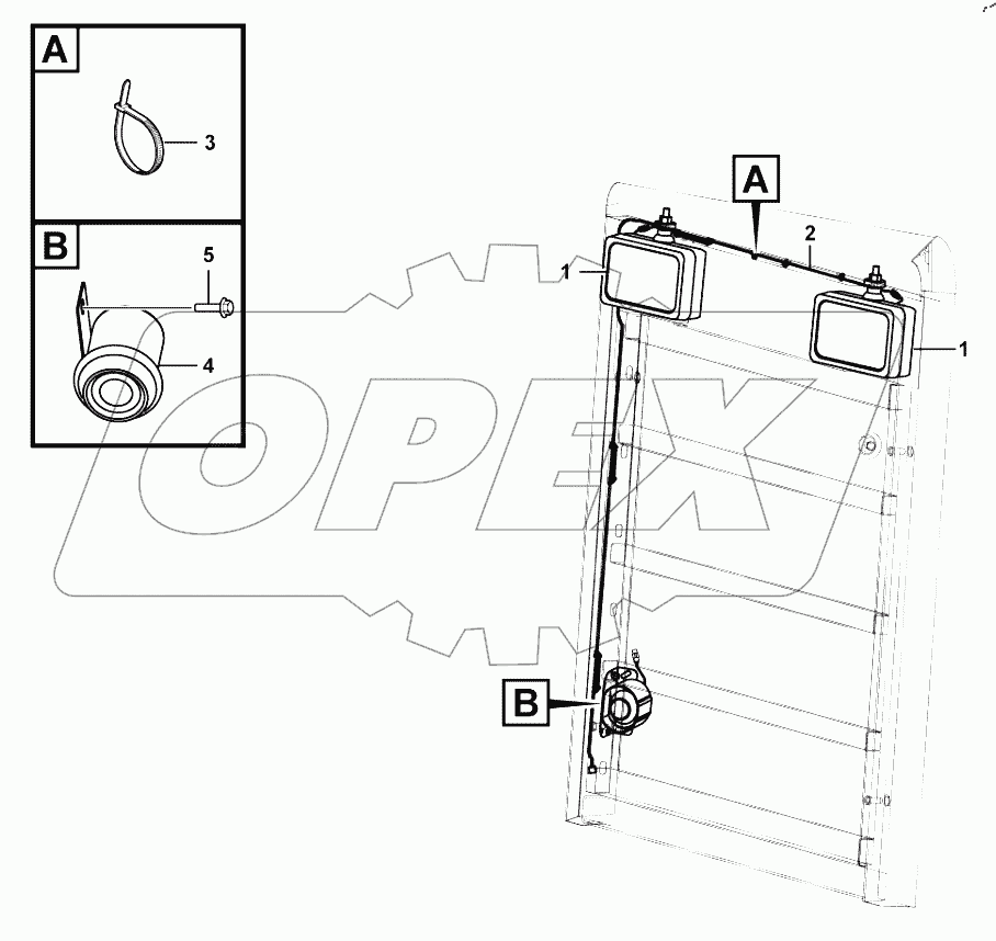  Engine hood electric system