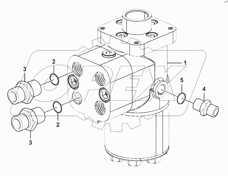  Steering gear system BZZ6-630A