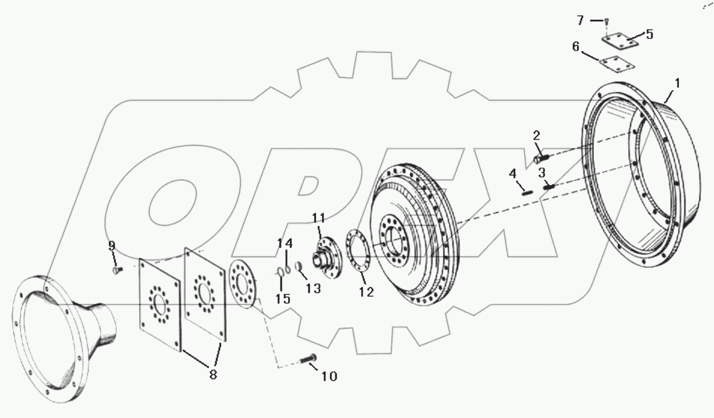  Engine connection parts