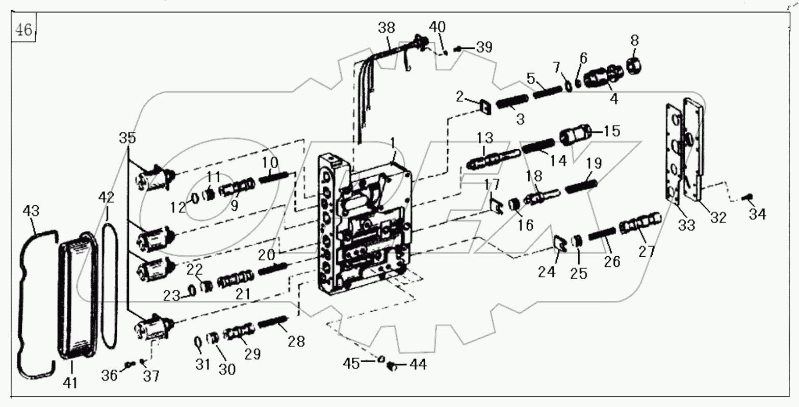  Control valve parts