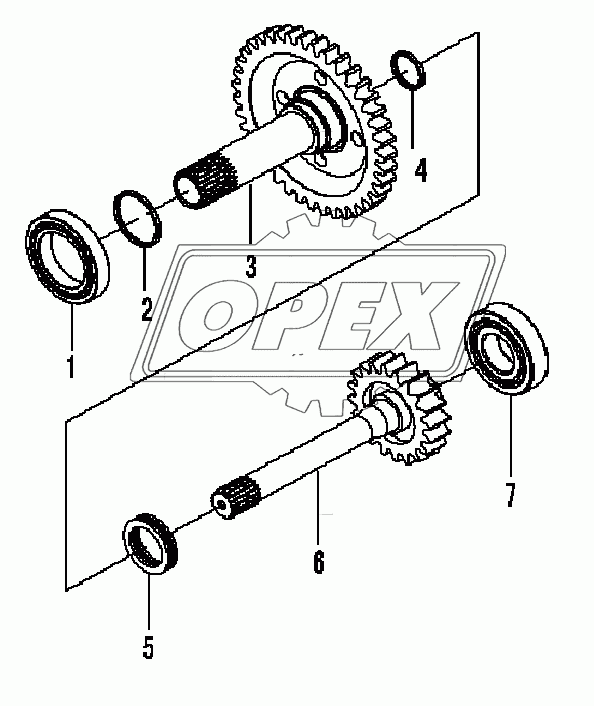 3RD SHAFT ASSY