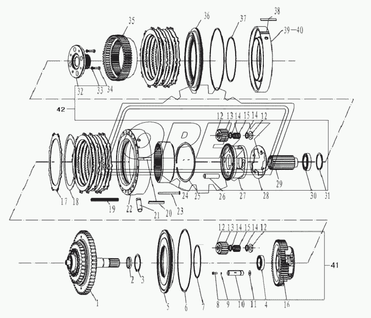 4TH SHAFT ASSY (I)