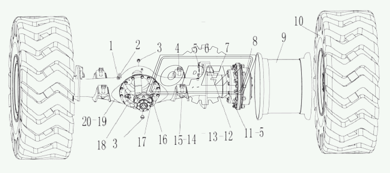 FRONT AXLE ASSEMBLY