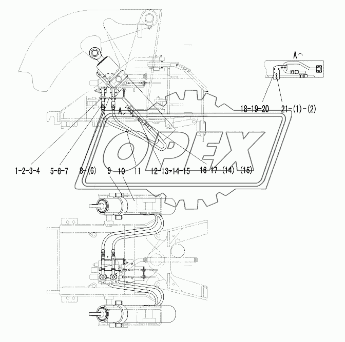 LIFTING CYLINDER ASSEMBLY