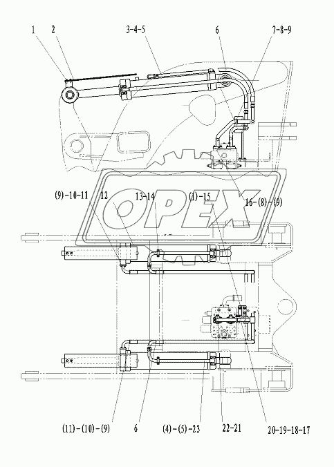 TILT CYLINDER ASSEMBLY