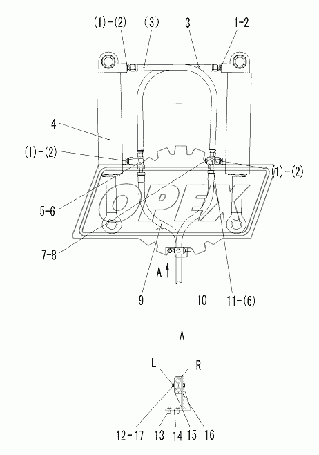 STEERING CYLINDER ASSEMBLY