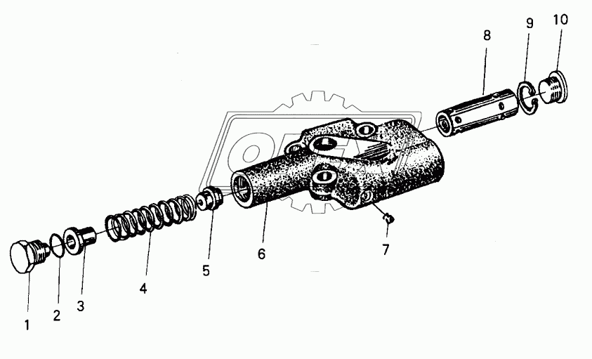 SINGLE STABLE DIVIDING VELVE ASSEMBLY