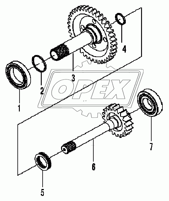 3RD SHAFT ASSY