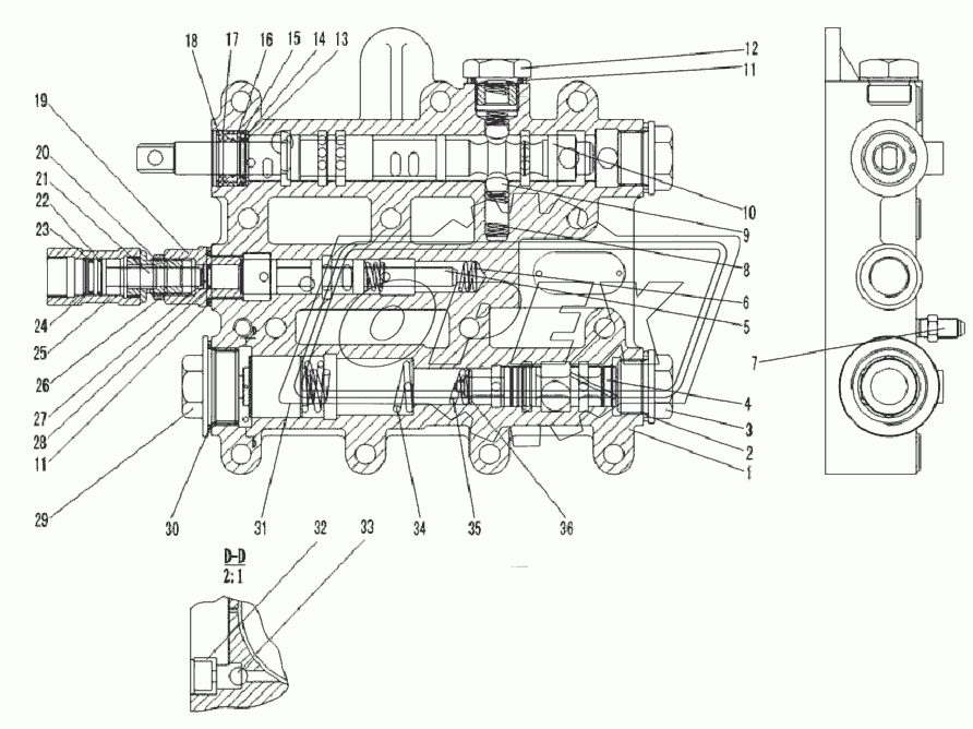 TRANSMISSION CONTROL LG03-BSF VALVE (350802)