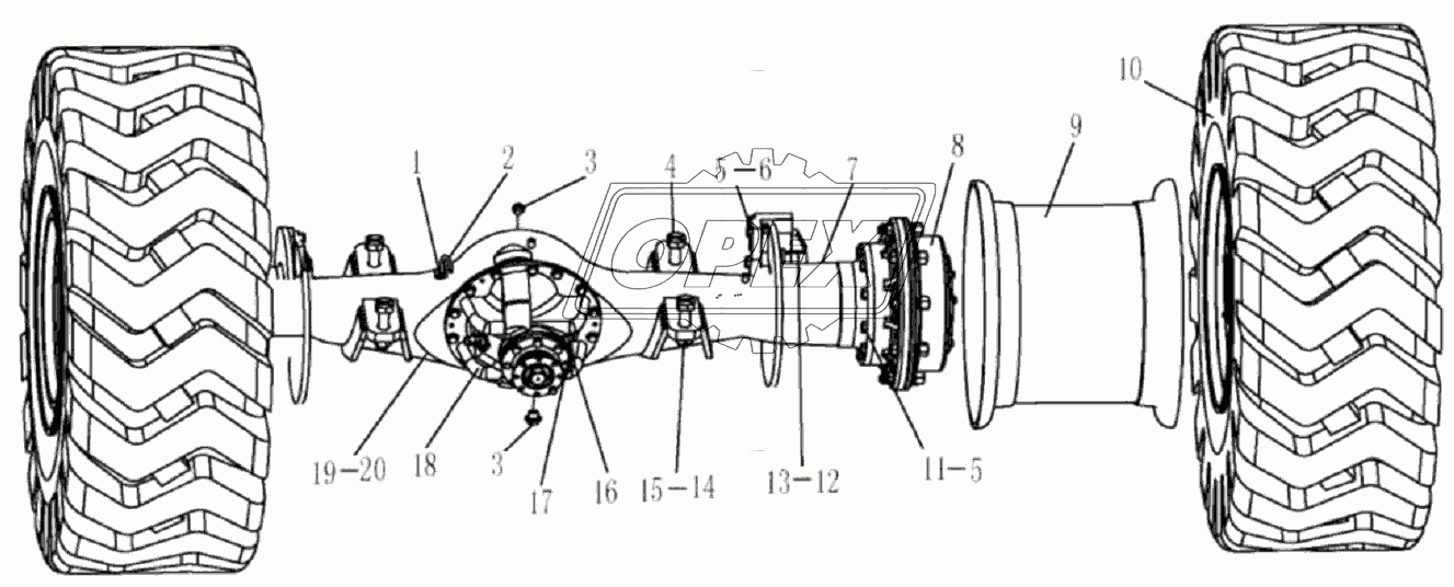 REAR AXLE ASSEMBLY