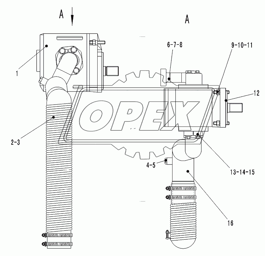 WORKING PUMP ASSEMBLY