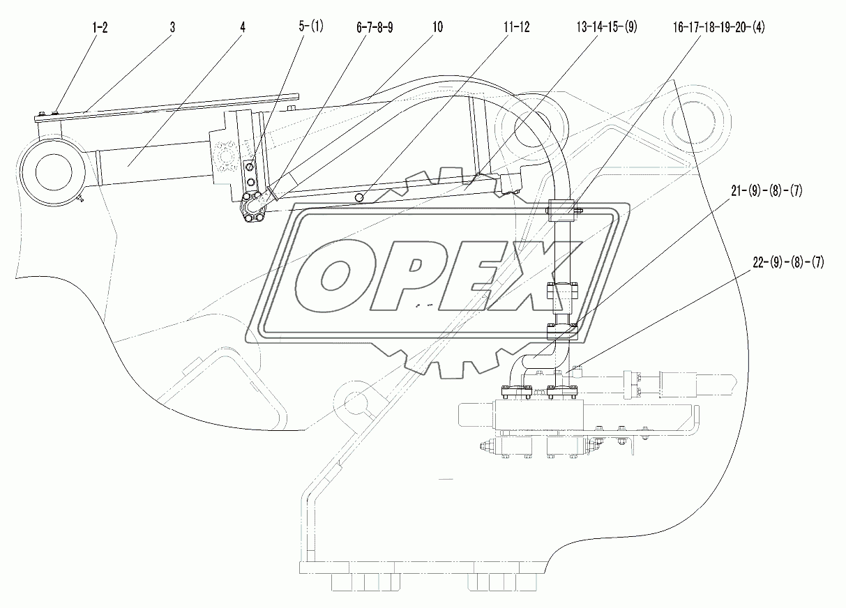 TILT CYLINDER ASSEMBLY