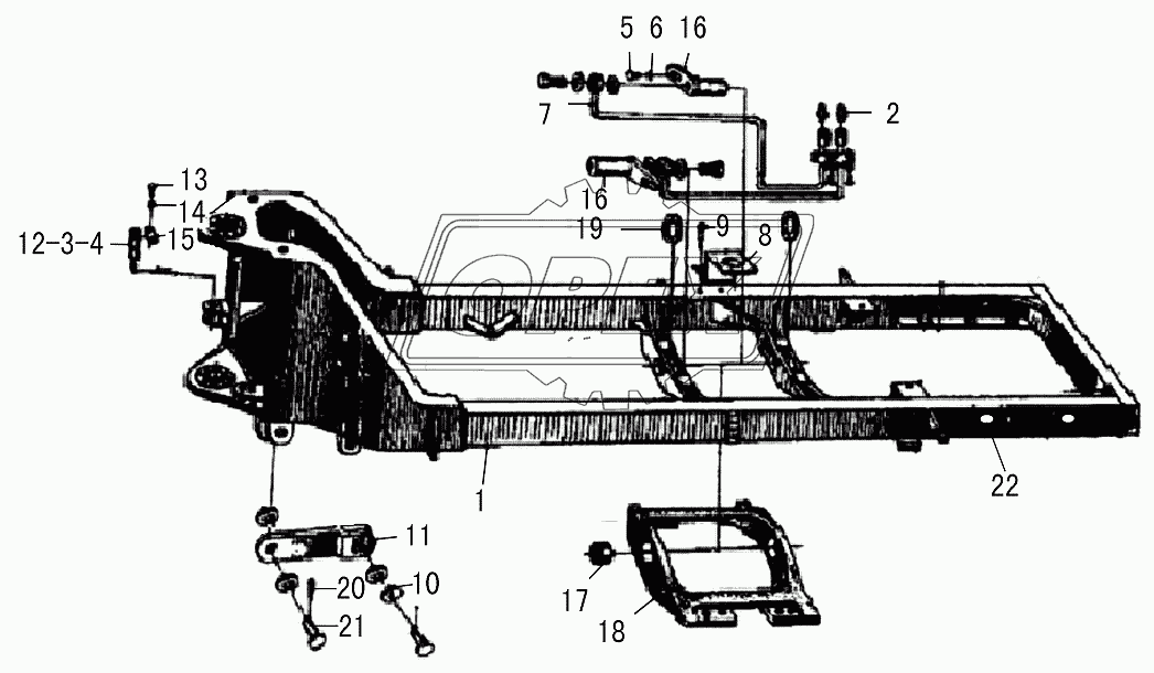 REAR FRAME