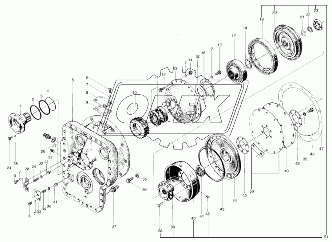 TORQUE CONVERTER YJSW315-8A (370804)