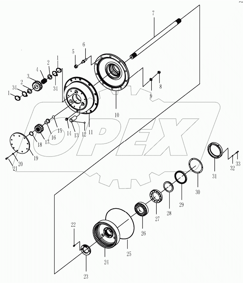  FINAL DRIVE ASSEMBLY (REAR AXLE)