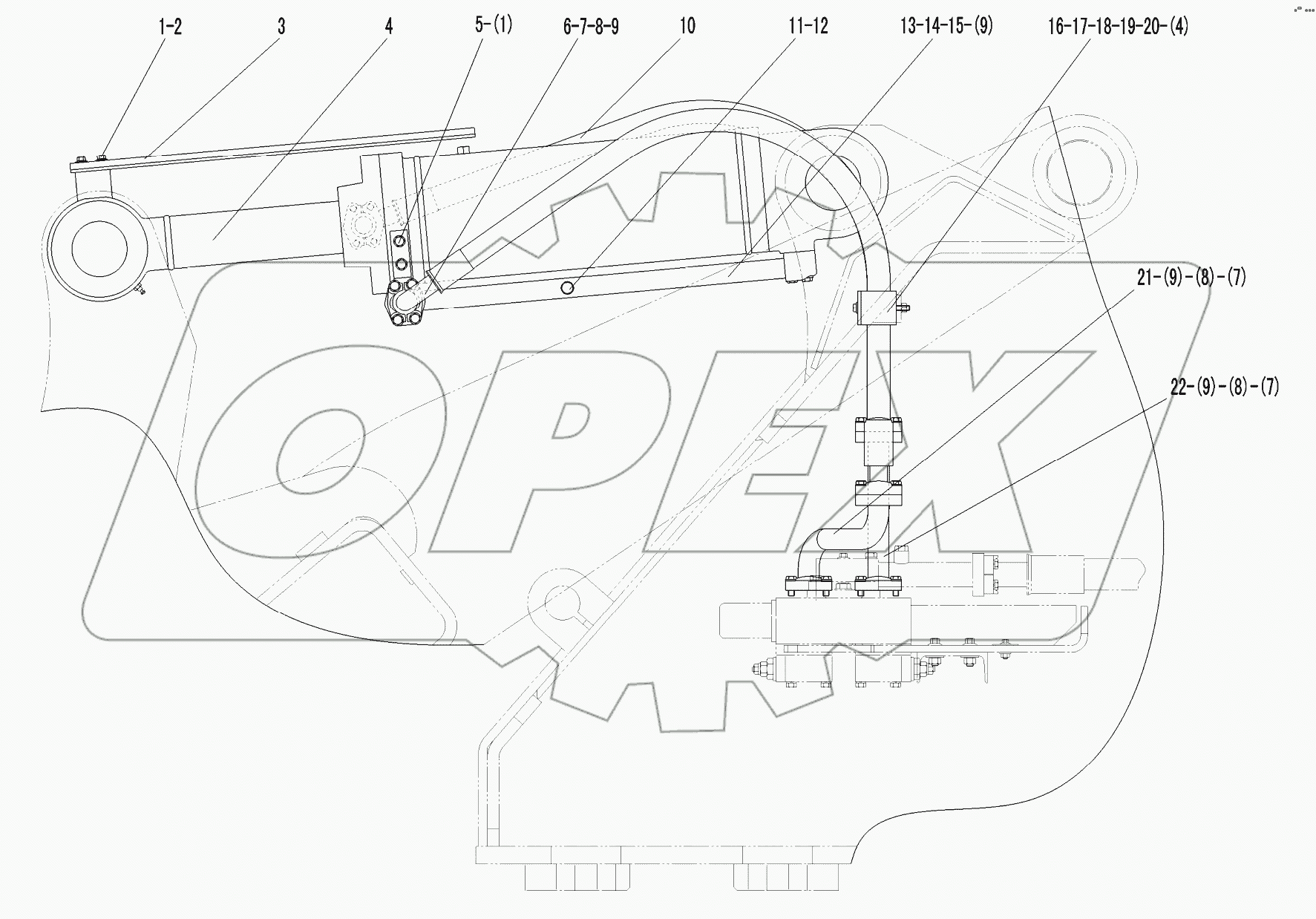 TILT CYLINDER ASSEMBLY