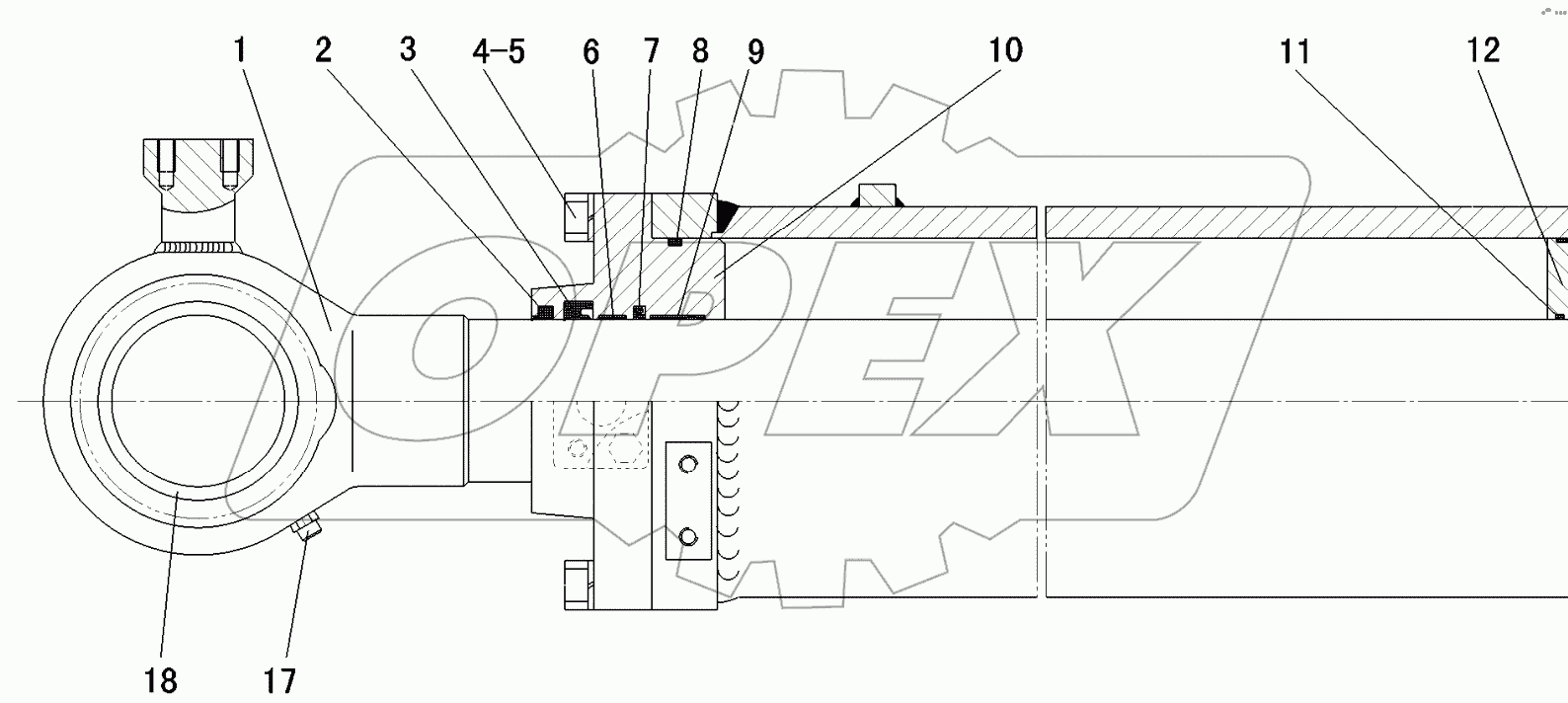  DUMP CYLINDER (371401)