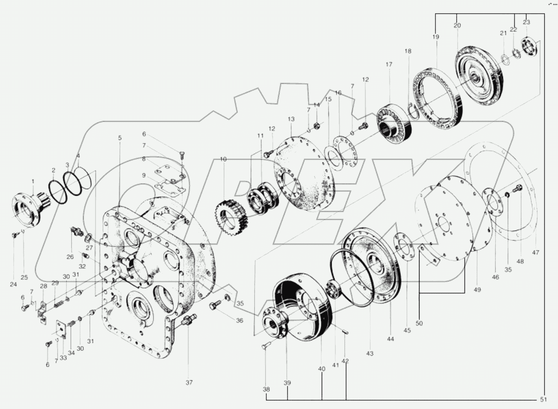  TORQUE CONVERTER YJSW315-8A (370804)