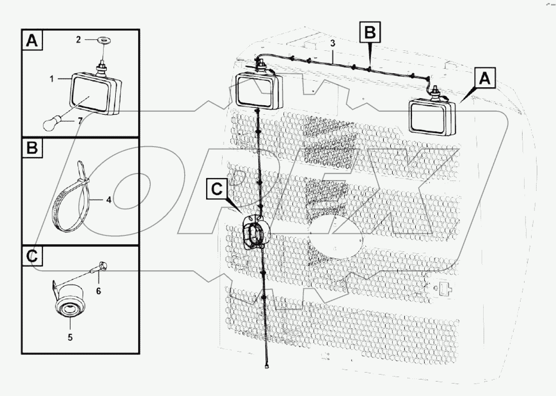  Engine hood electric system