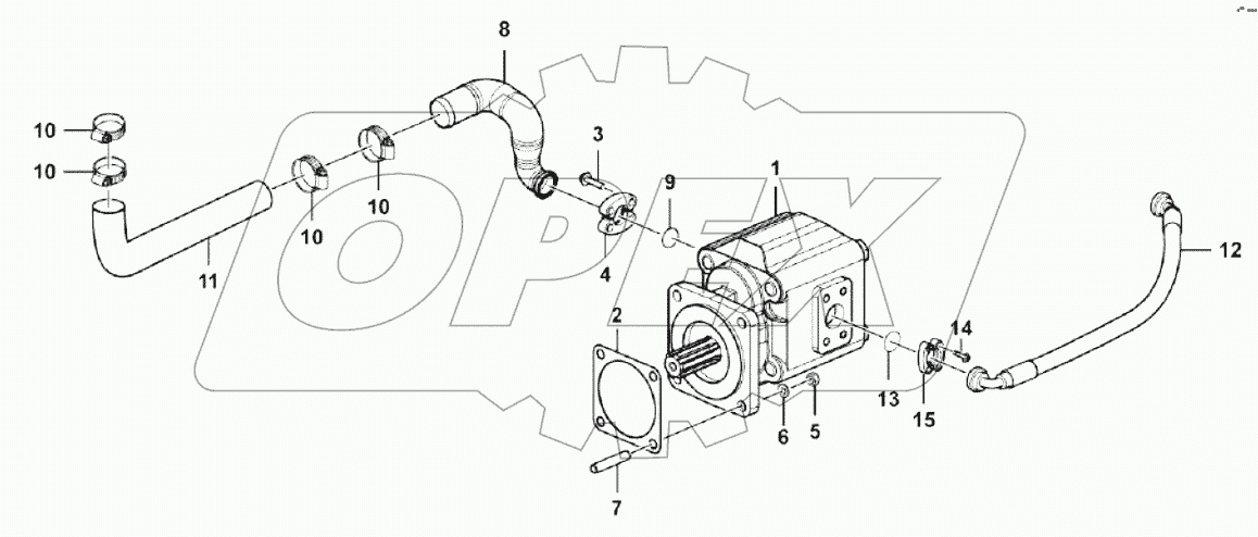  Working hydraulic system