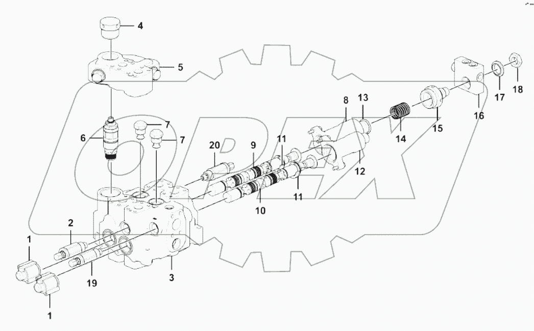  Control valve assembly