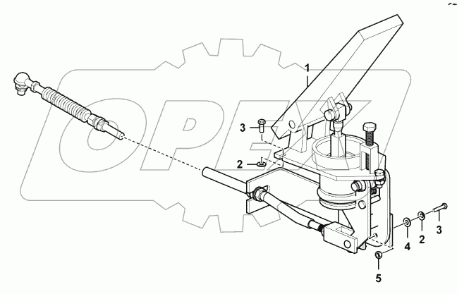  Accelerator pedal system