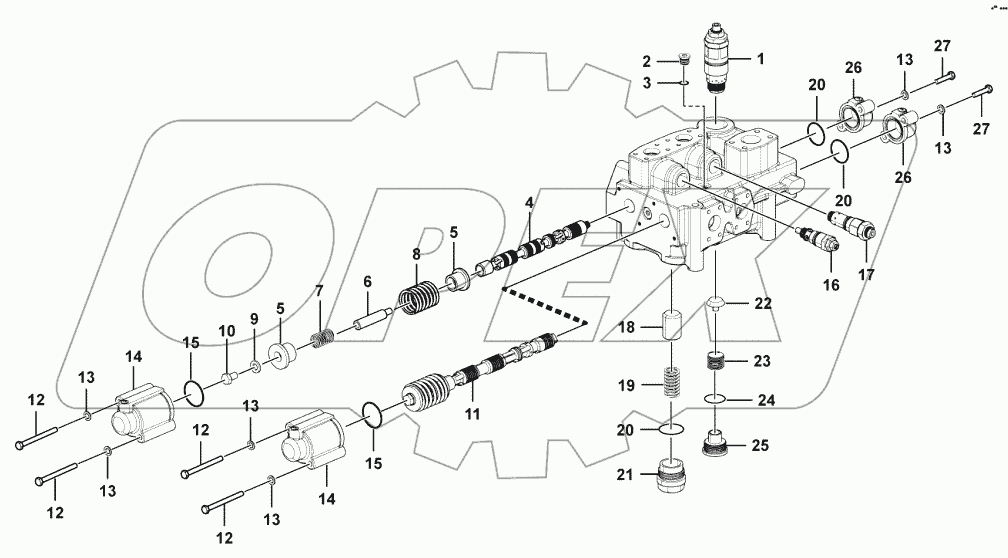 Control valve assembly