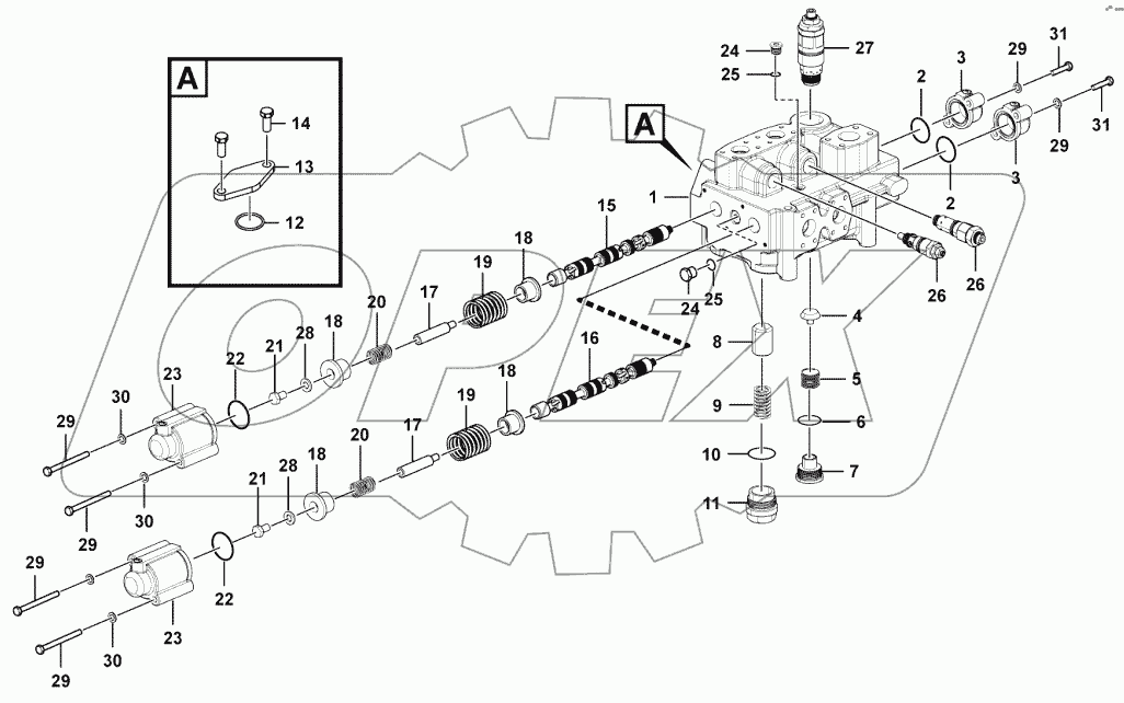  Control valve assembly