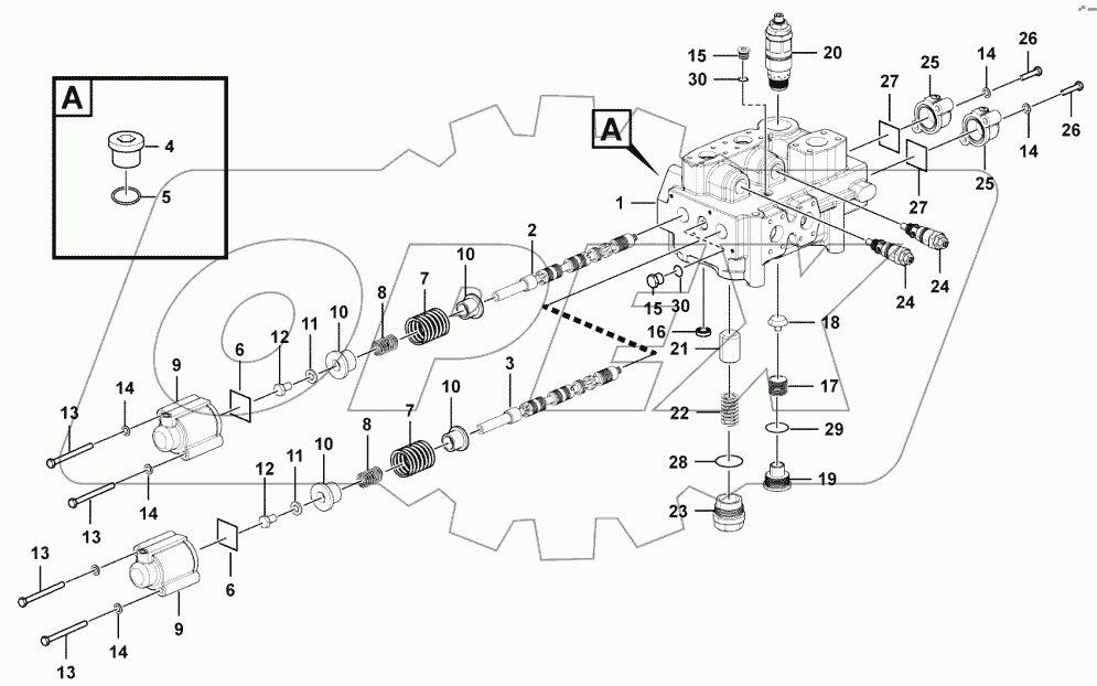  Control valve assembly