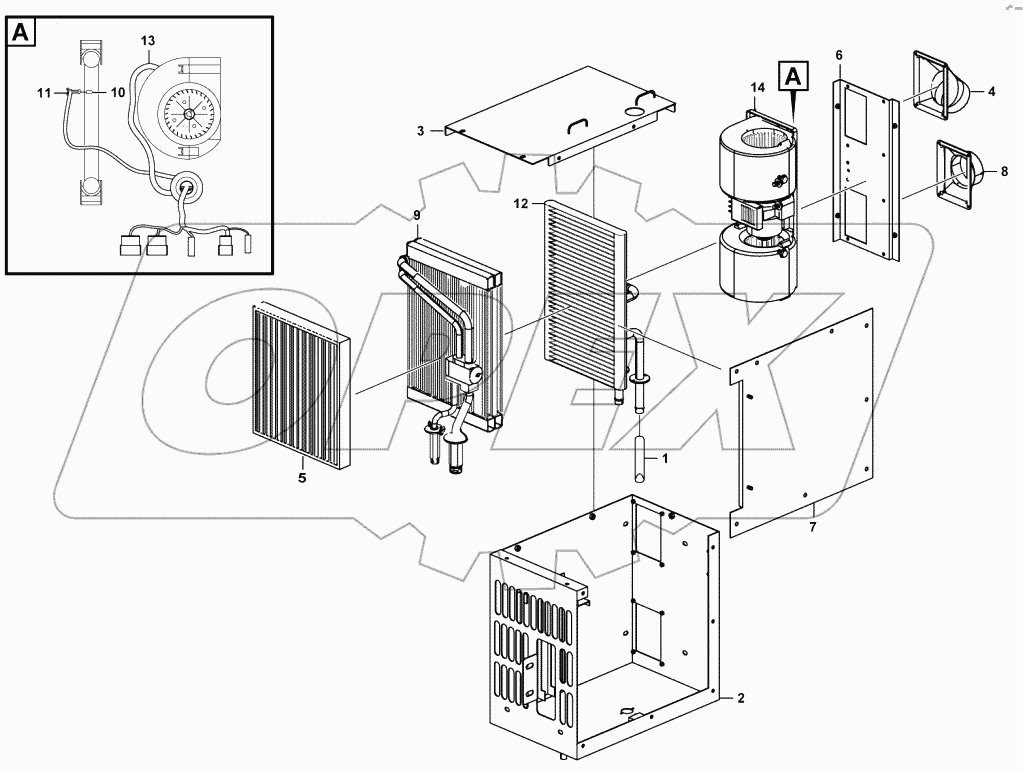  Evaporator system